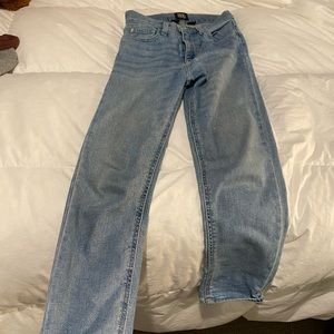 Urban Outfitters Girlfriend High Rise Crop Jean